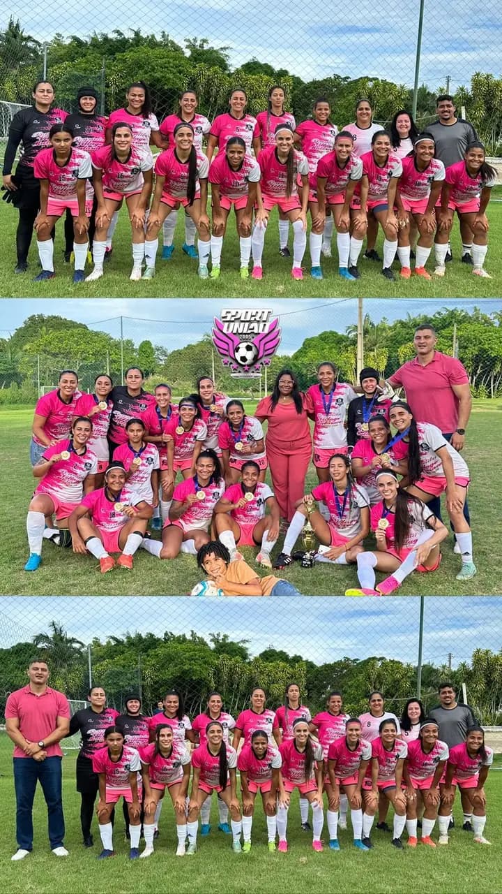 Atletas do Sport União em campo — Sport União